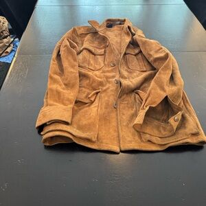 Polo Ralph Lauren Vintage rough out suede safari jacket
